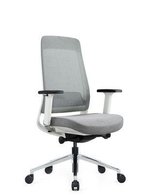 Крісло KRESLALUX FILO-B1 WHITE (Grey + Grey) ергономічне 01651 фото