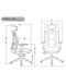 Ергономічне крісло ERGO CHAIR 2 GREY 113335 фото 6