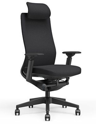 Ергономічне крісло KRESLALUX GRAPHIS 8016-A BLACK 03276 фото