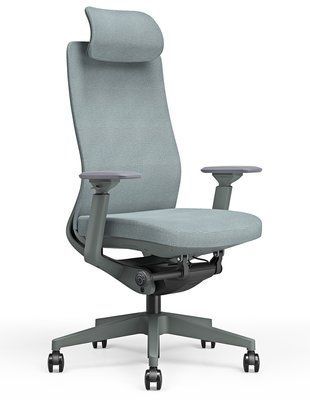 Ергономічне крісло KRESLALUX GRAPHIS 8016-A DARK GREY 03277 фото
