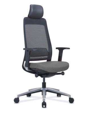 Ергономічне крісло KRESLALUX FILO-A1 (Black + Grey) 113640 фото