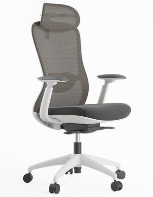 Ергономічне крісло KRESLALUX SILKY GHW DARK GREY 03158 фото