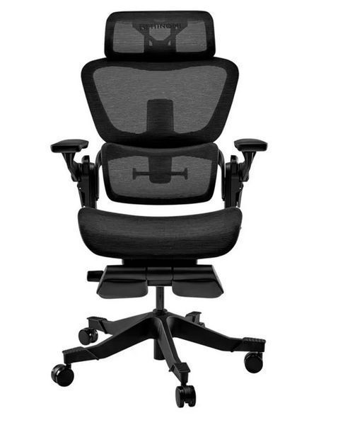HINOMI H1 PRO V2 BLACK,з підставкою під ноги, ергономічне 05792 фото