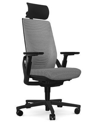 Крісло SENATOR I-WORKCHAIR 2.0 ZINC ергономічне, тканинне 116036 фото