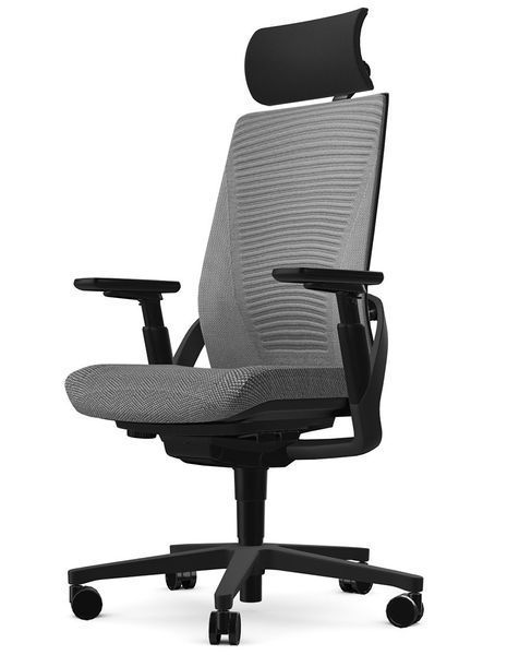 Крісло SENATOR I-WORKCHAIR 2.0 ZINC ергономічне, тканинне 116036 фото