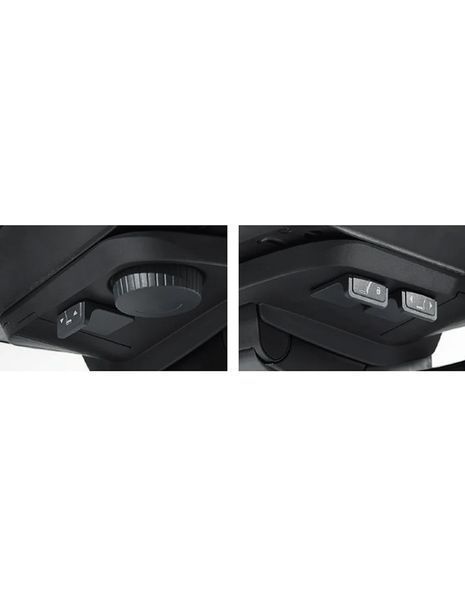 Крісло SENATOR I-WORKCHAIR 2.0 ZINC ергономічне, тканинне 116036 фото