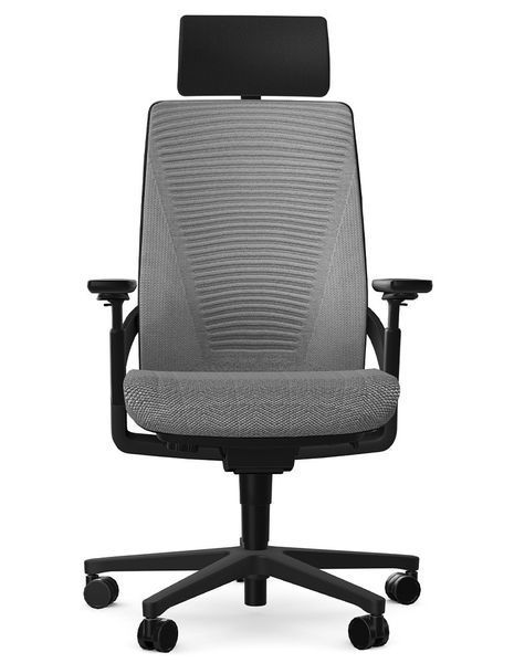 Крісло SENATOR I-WORKCHAIR 2.0 ZINC ергономічне, тканинне 116036 фото
