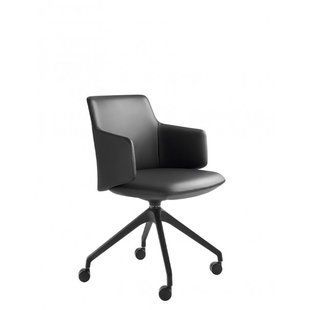 Конференц-крісло LD SEATING MELODY MEETING 360, F95-BL на колесах 126186 фото