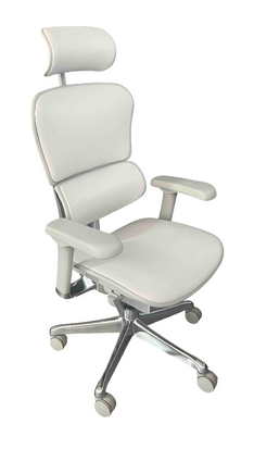 Ergohuman Elite 2 LEATHER сірий корпус Grey Leather Linea 649 (сітка+натуральна шкіра) 245456-5 фото