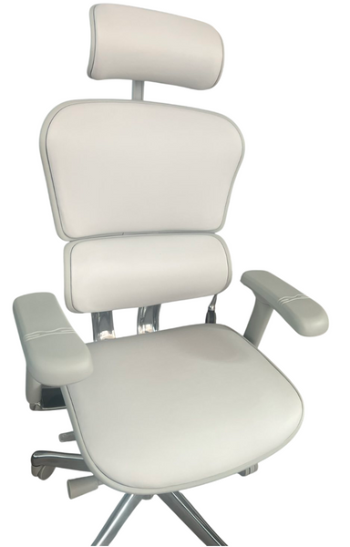 Ergohuman Elite 2 LEATHER сірий корпус Grey Leather Linea 649 (сітка+натуральна шкіра) 245456-5 фото