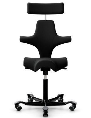 Ергономічне крісло HAG CAPISCO 8107 ALL BLACK 03343 фото