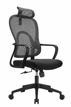 Ергономічне крісло KRESLALUX GO-SIT 645-A BLACK 03173-2 фото