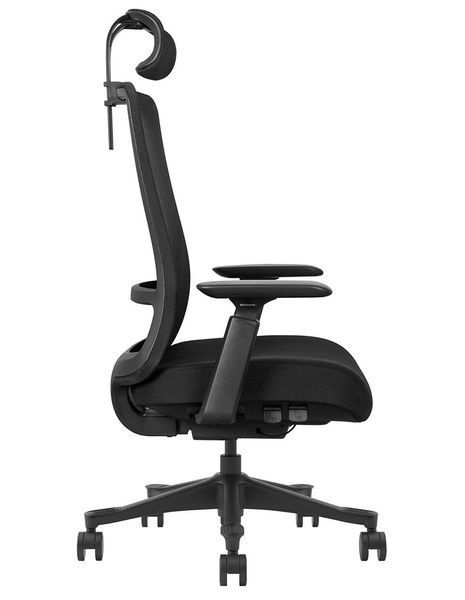 Ергономічне крісло KRESLALUX V1-BH BLACK 03066-2 фото