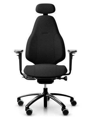 Ергономічне крісло FLOKK RH MEREO 220 BLACK, новозеландська вовна SELECT (GABRIEL) 116828 фото