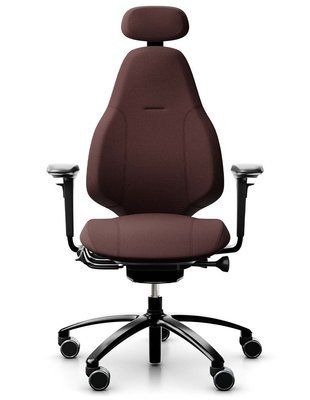 Ергономічне крісло FLOKK RH MEREO 220 BLACK, новозеландська вовна SELECT (GABRIEL) 116830 фото