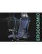 Ергономічне крісло KRESLALUX K2-BH BLACK 03064 фото 10