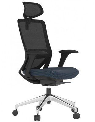 Ергономічне крісло KRESLALUX SWIFT GHB INDIGO ALU 113840 фото