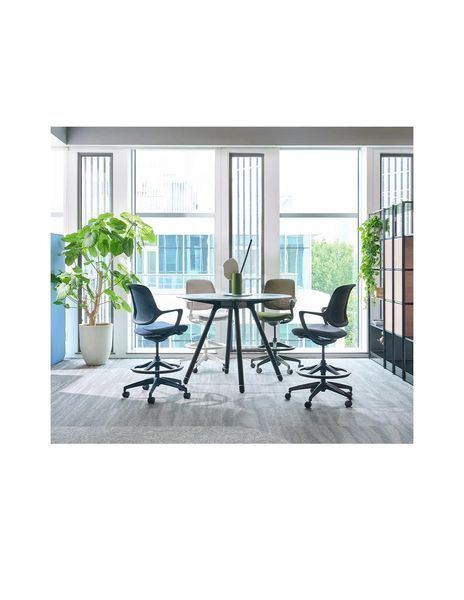 Барне крісло KRESLALUX BARSTOOL NIRO-D02 WHITE 01977-5 фото