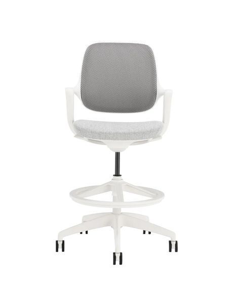 Барне крісло KRESLALUX BARSTOOL NIRO-D02 WHITE 01977-5 фото