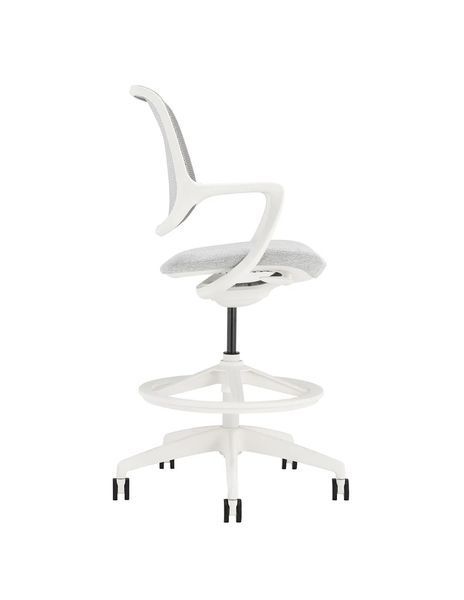 Барне крісло KRESLALUX BARSTOOL NIRO-D02 WHITE 01977-5 фото
