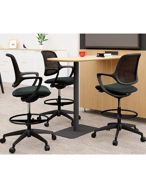 Барне крісло KRESLALUX BARSTOOL NIRO-D02 WHITE 01977-5 фото