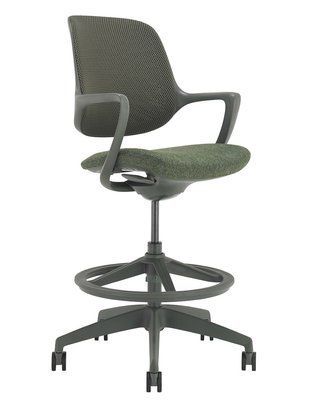 Барне крісло KRESLALUX BARSTOOL NIRO-D34 GREEN 03337 фото