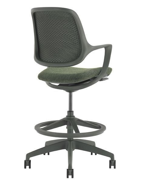 Барне крісло KRESLALUX BARSTOOL NIRO-D34 GREEN 03337 фото