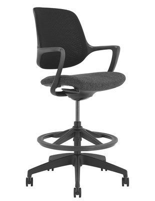Барне крісло KRESLALUX BARSTOOL NIRO-D01 BLACK (виставка) 01977-4 фото