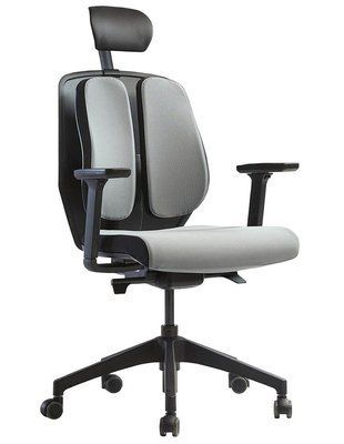 Ергономічне крісло DUOREST ALPHA HDBA-S GREY, ортопедичне 113925 фото