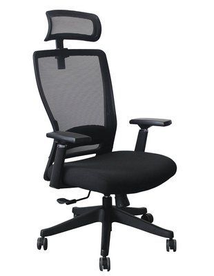 Ергономічне крісло офісне KRESLALUX OPTI-ON BLACK 3018 HB, для оператора 113718 фото