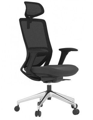 Ергономічне крісло KRESLALUX SWIFT GHB LIGHT GREY ALU 113843 фото