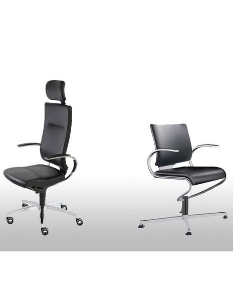 Крісло DAUPHIN INTOUCH IT-5420 ергономічне, шкіряне 02588 фото