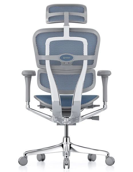 Ергономічне крісло ERGOHUMAN LUXURY 2 (EHE2-AG-HAM-5D-L, сітка T-168-B4 Cobalt) 113900-2 фото