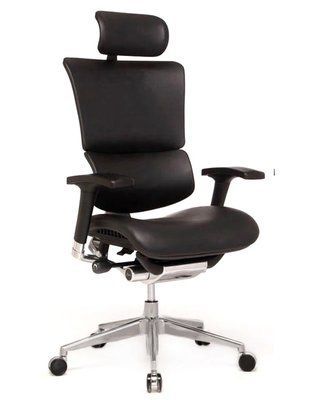 Крісло EXPERT SAIL LEATHER (SAL01-G) для керівника, ергономічне, колір чорний 117926 фото