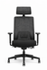 Крісло ергономічне KRESLALUX TANIT Dark Grey/Black, чорний + темно-сірий 03066-5 фото 3