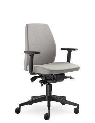 Крісло LD SEATING ALVA 332 SYS ергономічне, із середньою спинкою 02345 фото