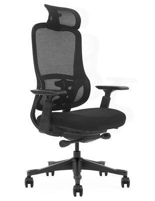 Ергономічне крісло KRESLALUX S3-BH BLACK (виставка) 03062-2 фото