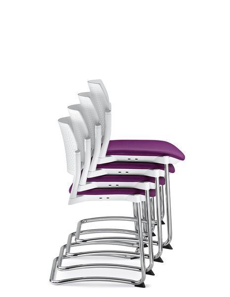 Крісло LD SEATING DREAM+ 101WH-Z для відвідувачів, на полозах 126148 фото